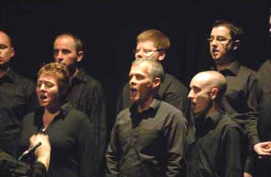Quire performing at Holocaust Memorial Day 2007